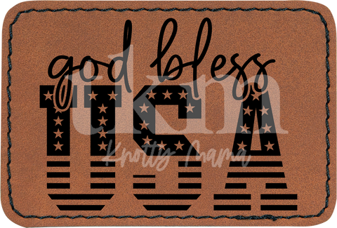 God Bless USA Patch