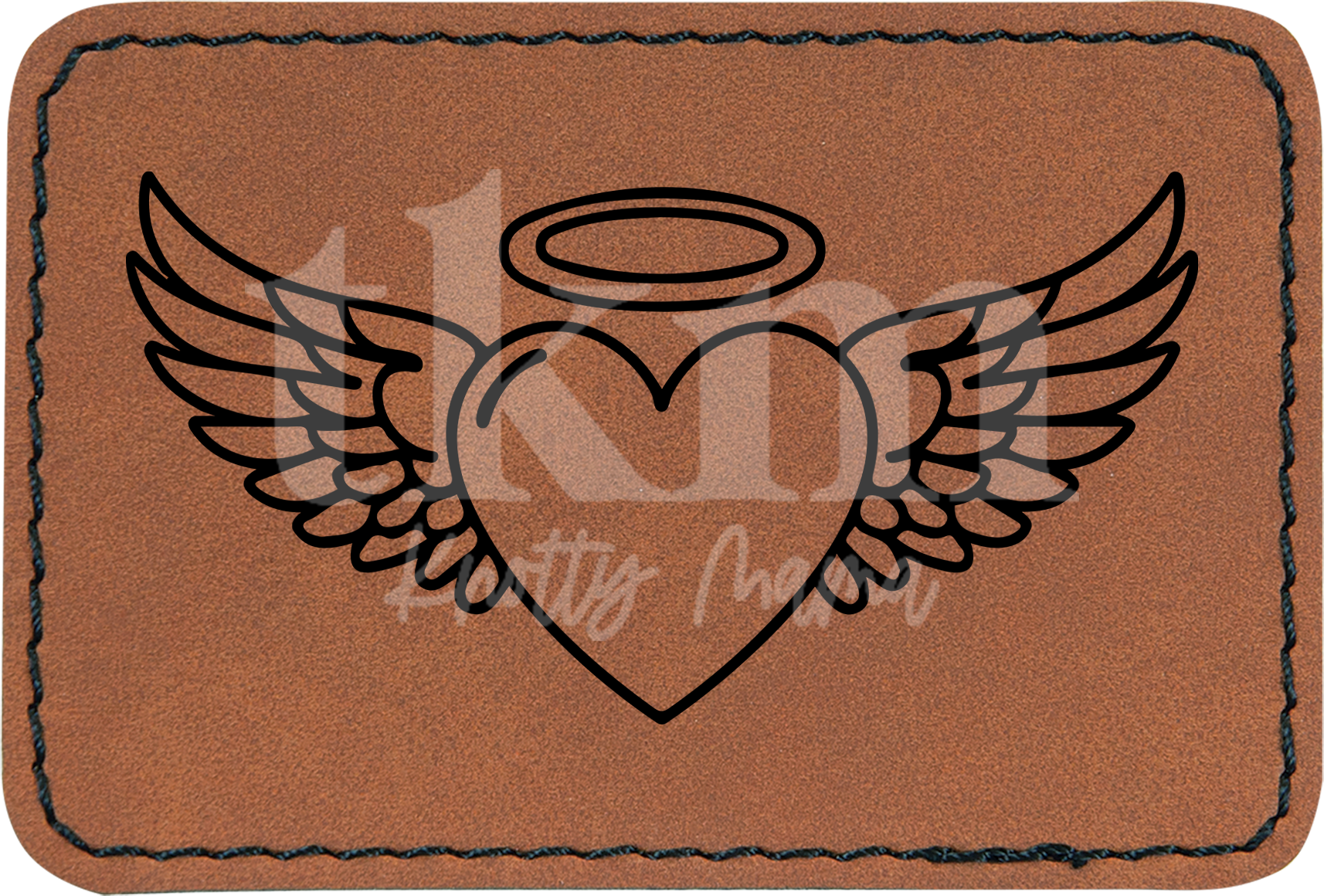 Heart With Wings Patch