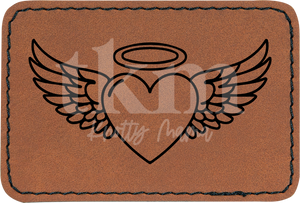 Heart With Wings Patch