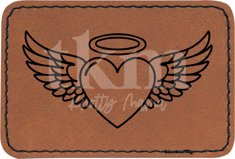 Heart With Wings Patch