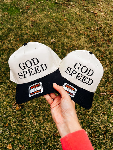 God Speed Embroidered Dad Hat