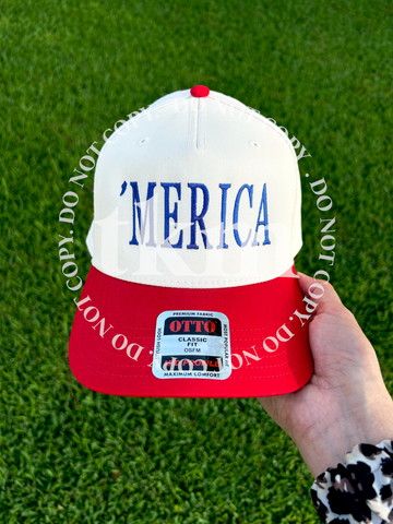 ‘Merica Embroidered Hat