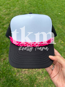 Magenta Chunky Hat Chain