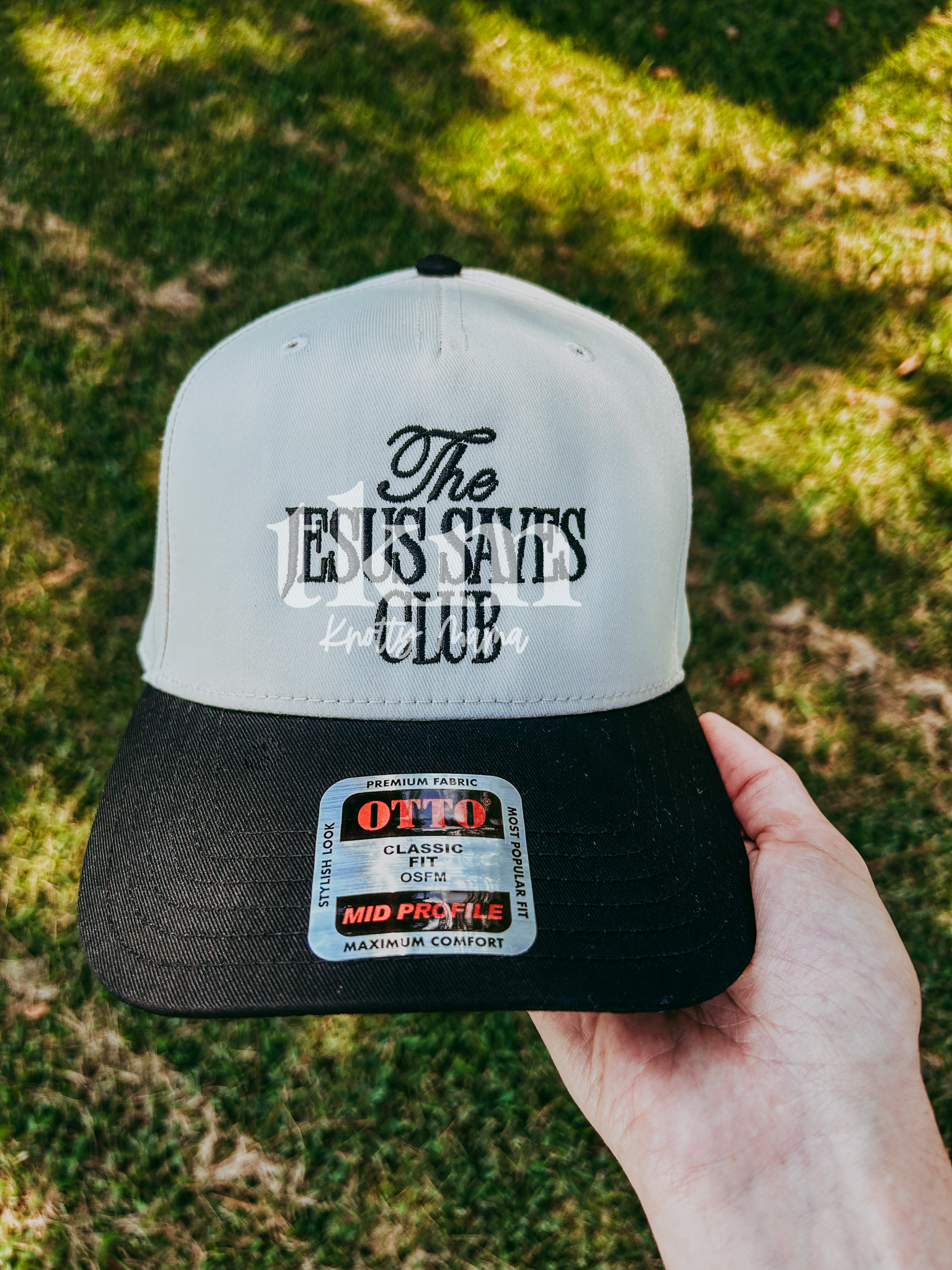 The Jesus Saves Club Embroidered Hat