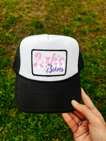 Lake Bum Retro Trucker Hat