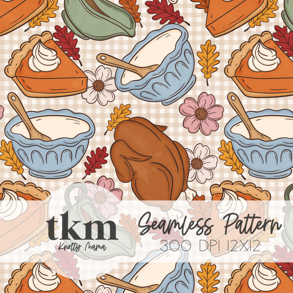 Thanksgiving Baking Seamless