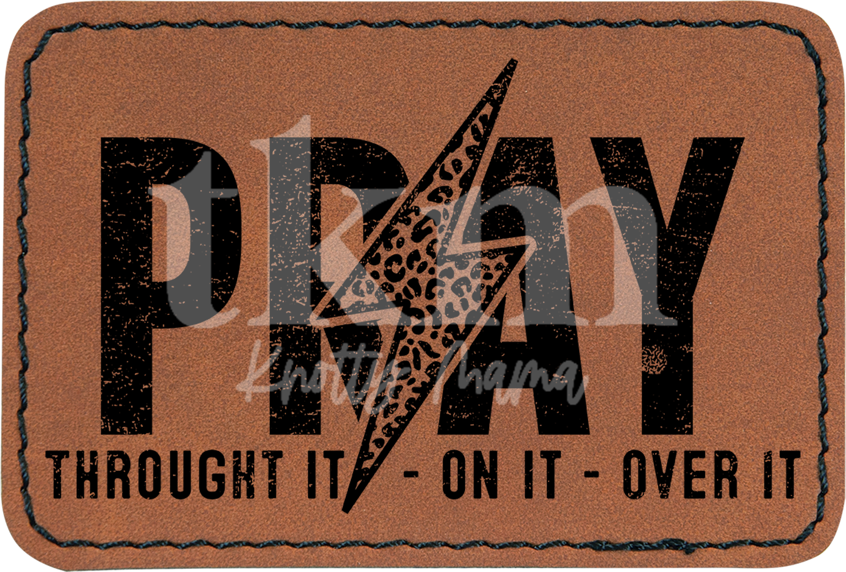 Leopard Lightning Pray Patch