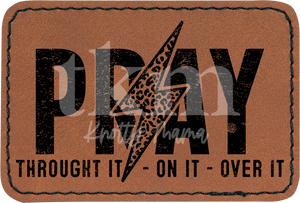 Leopard Lightning Pray Patch