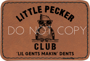 Little Pecker Club Patch