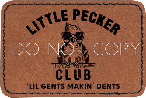 Little Pecker Club Patch