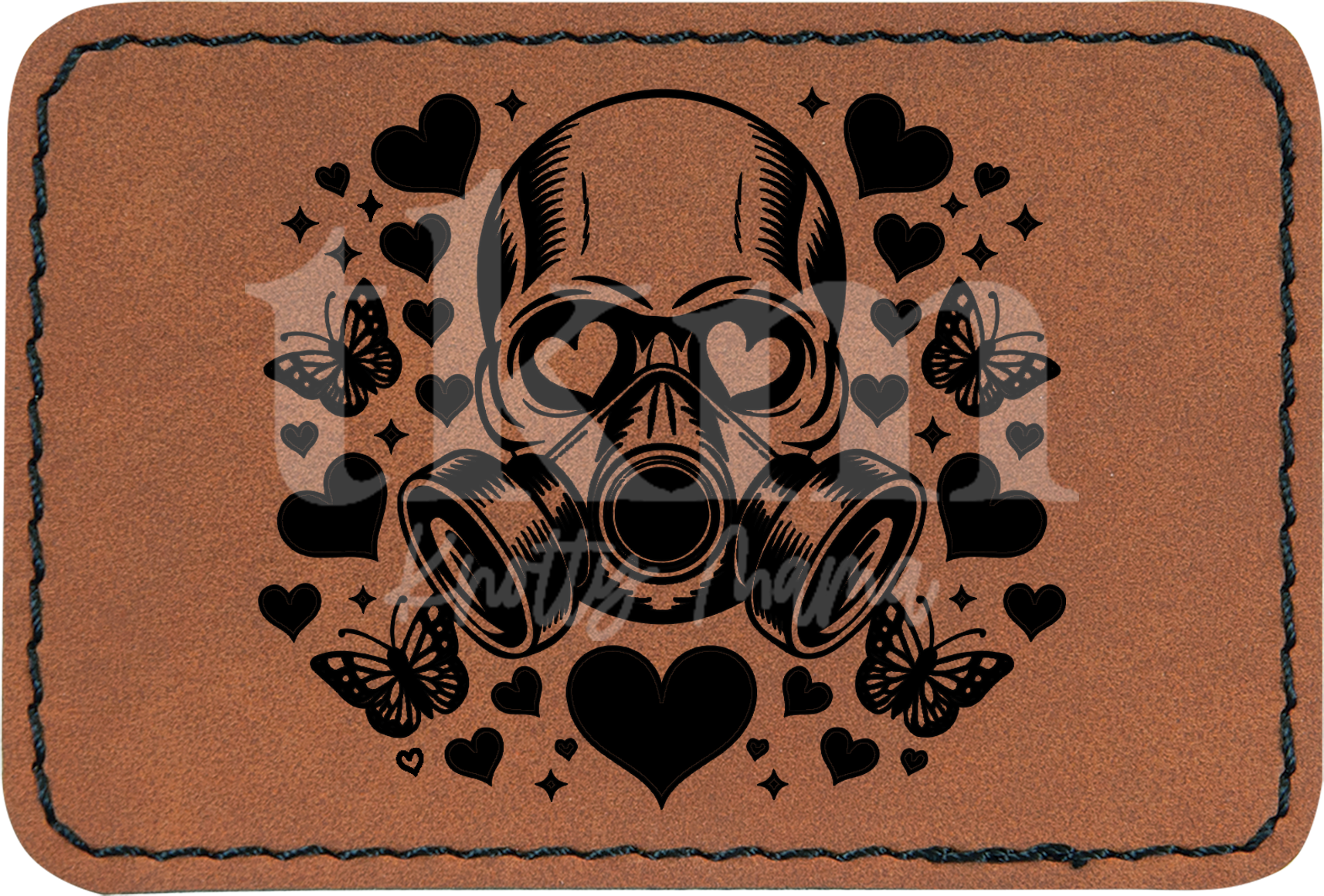 Love Gas Mask Patch