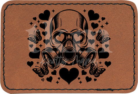 Love Gas Mask Patch