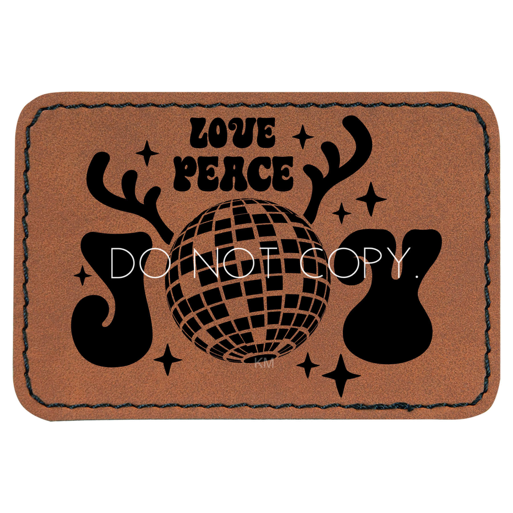 Love Peace Joy Patch