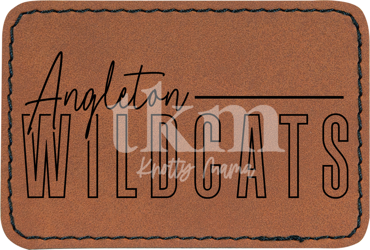 Outlined Custom Mascot Patch – The Knotty Mama