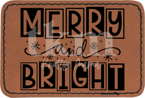 Merry and Bright Blocks Patch