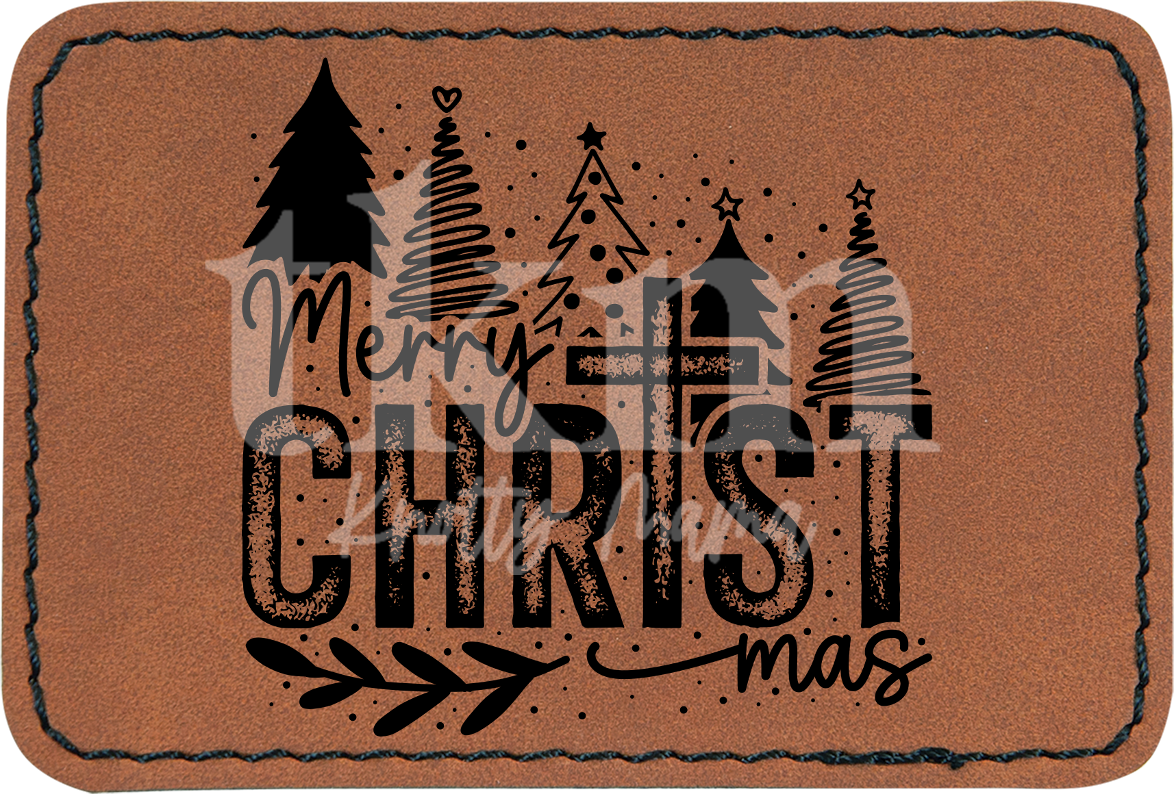 Merry CHRIST mas Patch