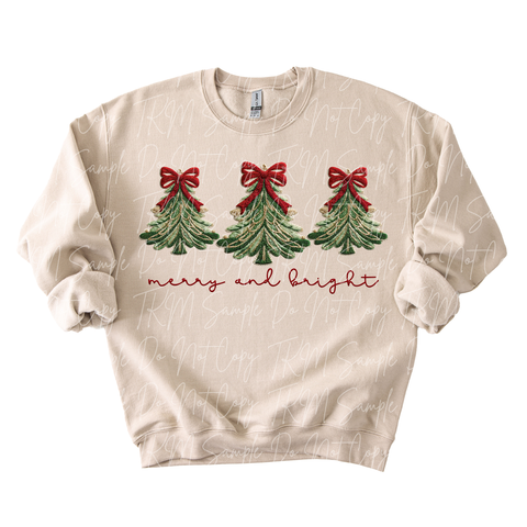 Merry and Bright DTF