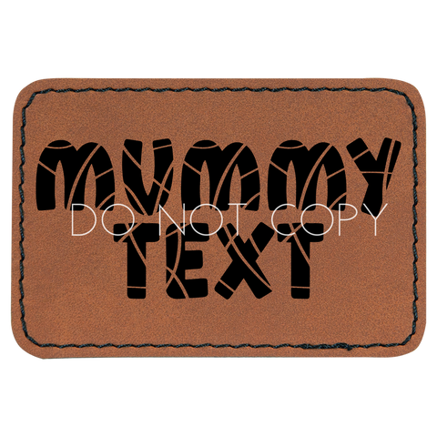 Mummy Font Custom Text Patch