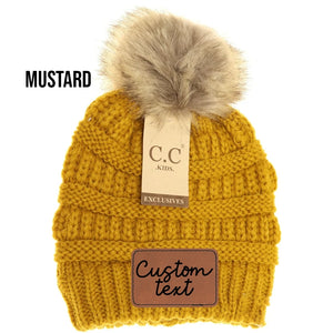 Kid Mustard CC Pom Beanie