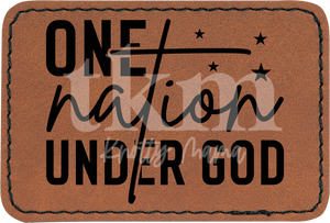 One Nation Under God Patch