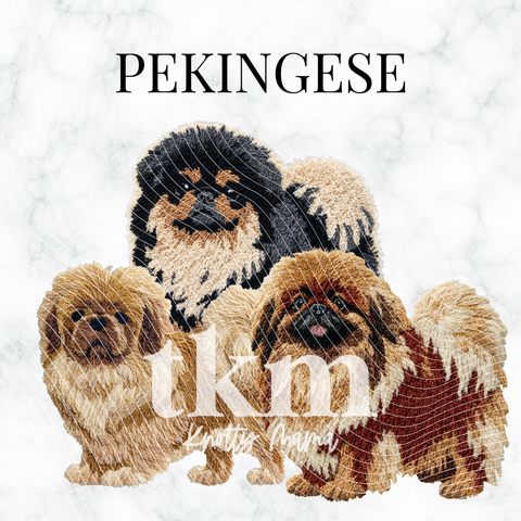 Pekingese PNG Bundle