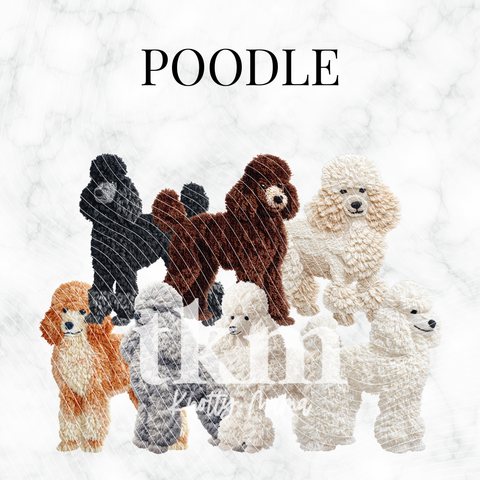 Poodle PNG Bundle