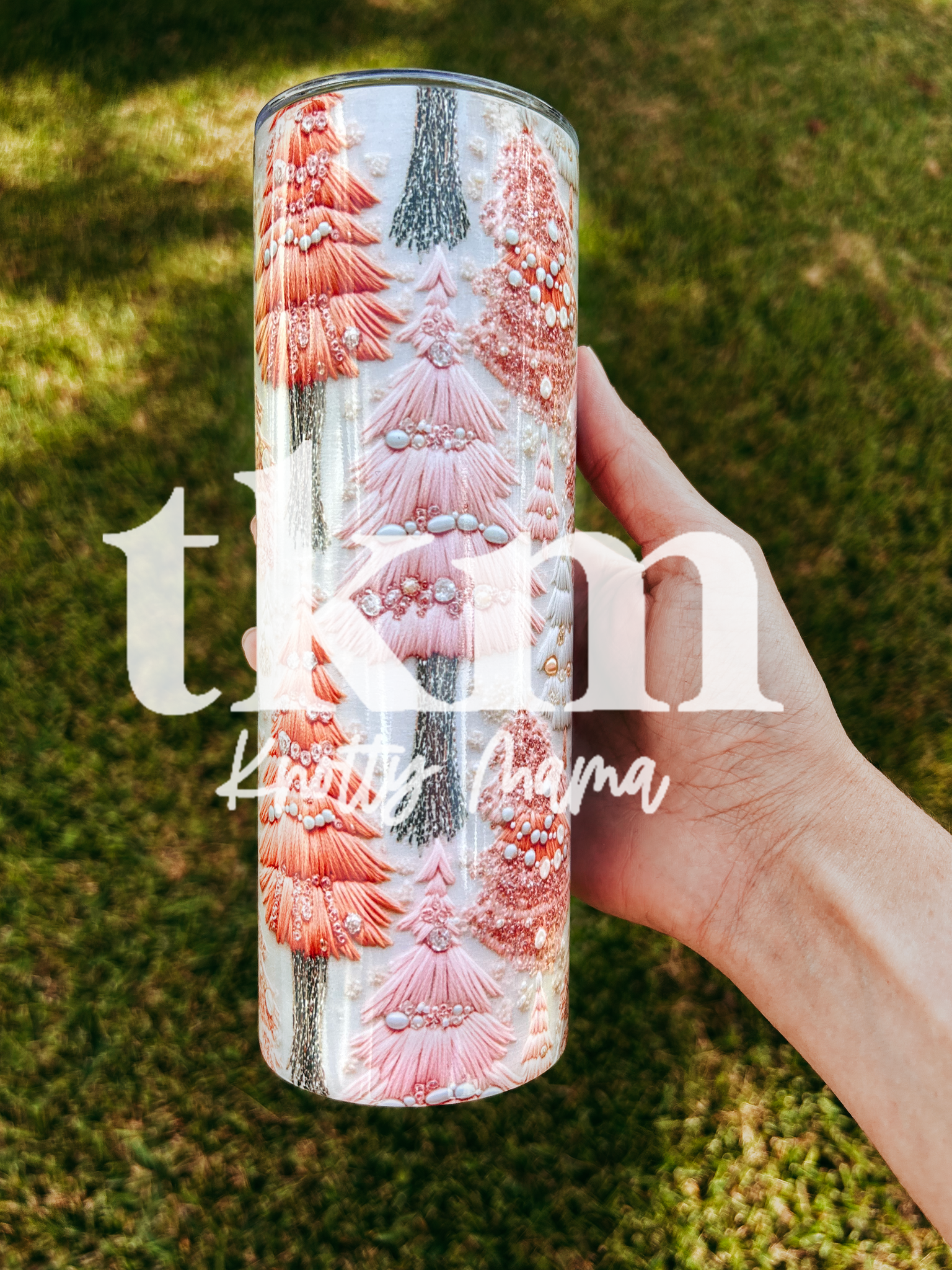 Peachy Christmas Tumbler