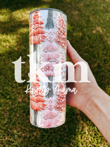 Peachy Christmas Tumbler