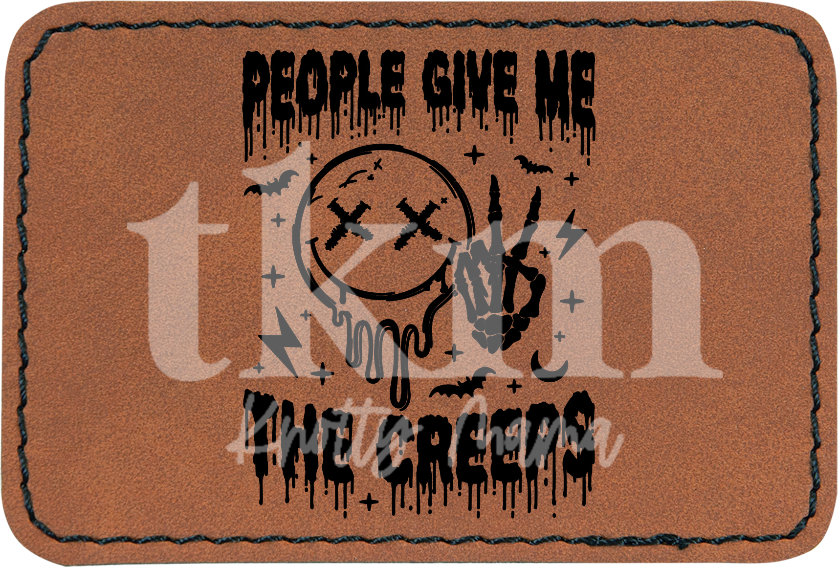 People Give Me The Creeps Patch