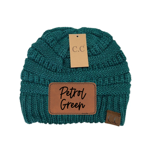 Adult Petrol Green CC Beanie