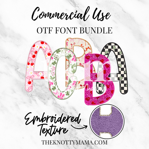 Commercial Use Font Bundle - February 2025 (43 Fonts)