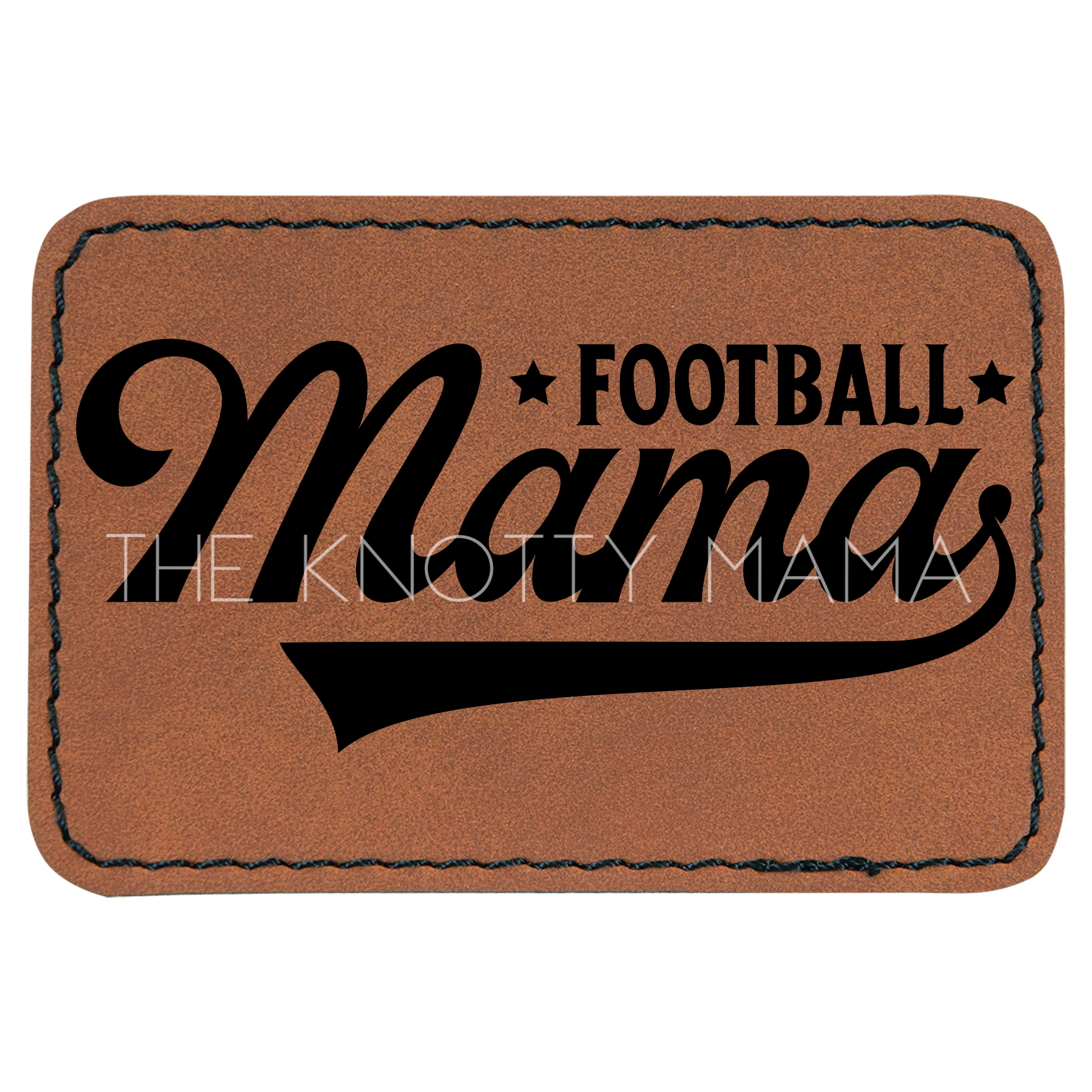 Football Mama Swoosh Patch