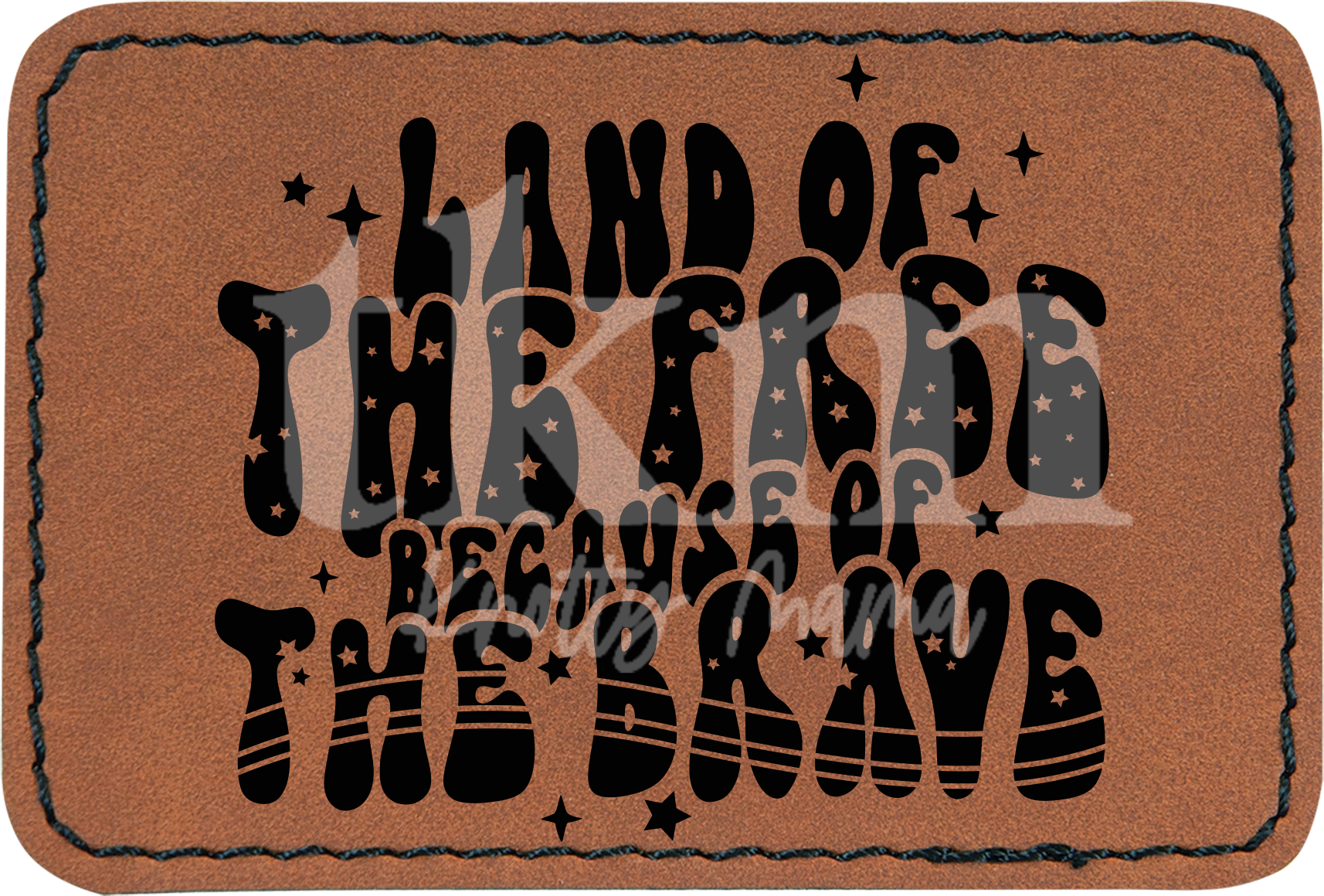 Retro Land Of The Free Patch