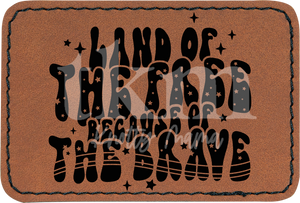 Retro Land Of The Free Patch