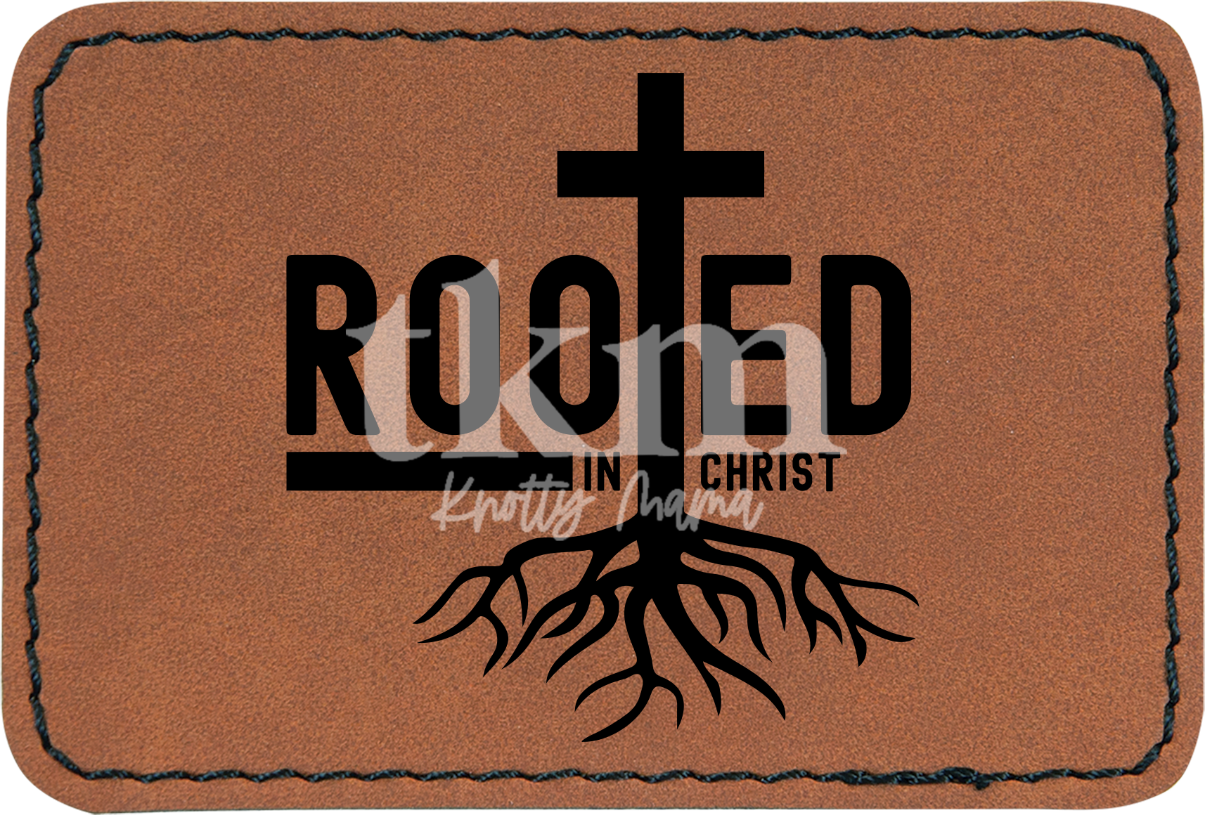 Rooted In Christ Patch