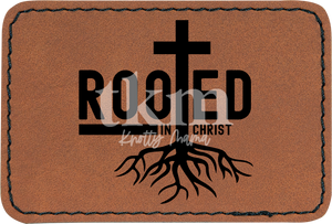 Rooted In Christ Patch