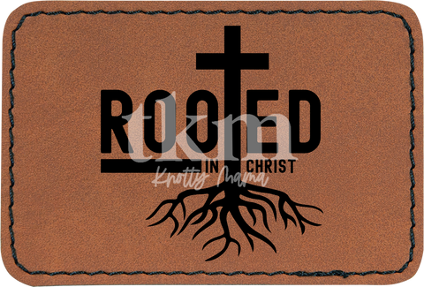 Rooted In Christ Patch