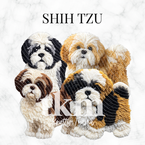 Shih Tzu PNG Bundle