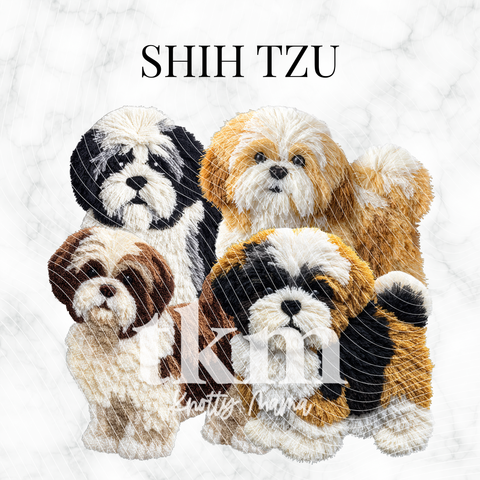 Shih Tzu PNG Bundle