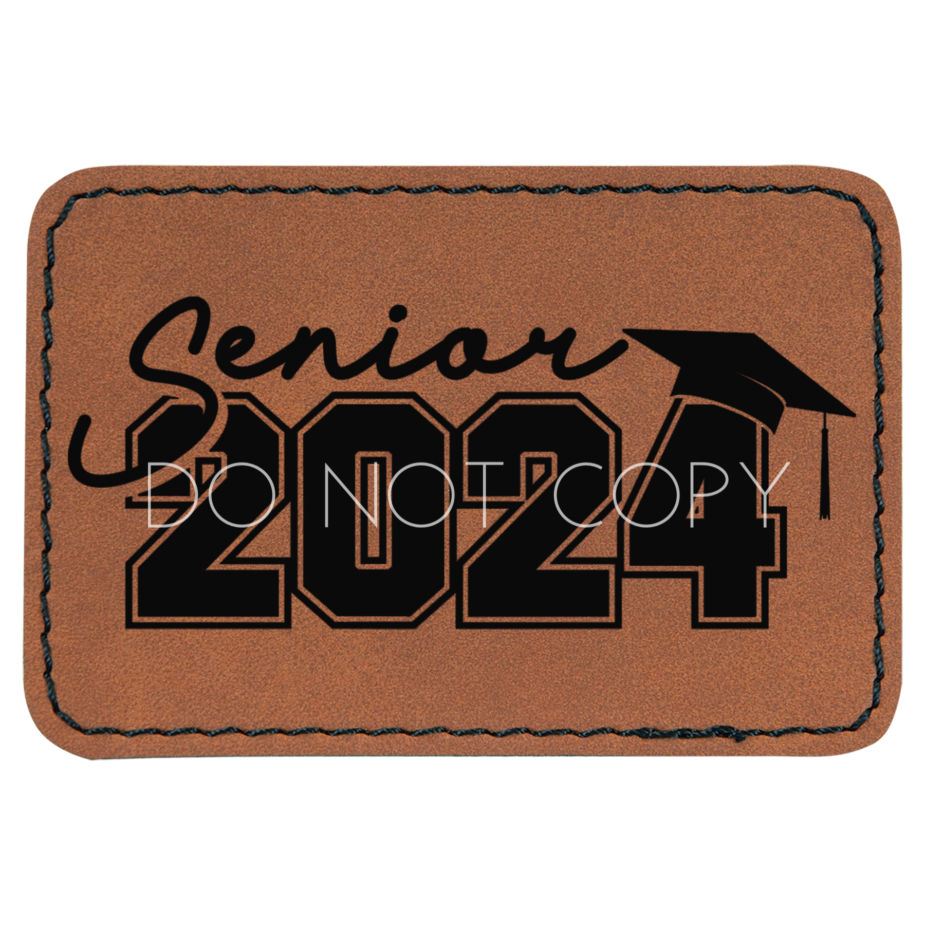 Senior 2024 Cap Patch