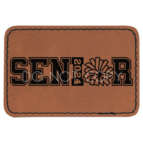 Senior 2024 Cheer Patch