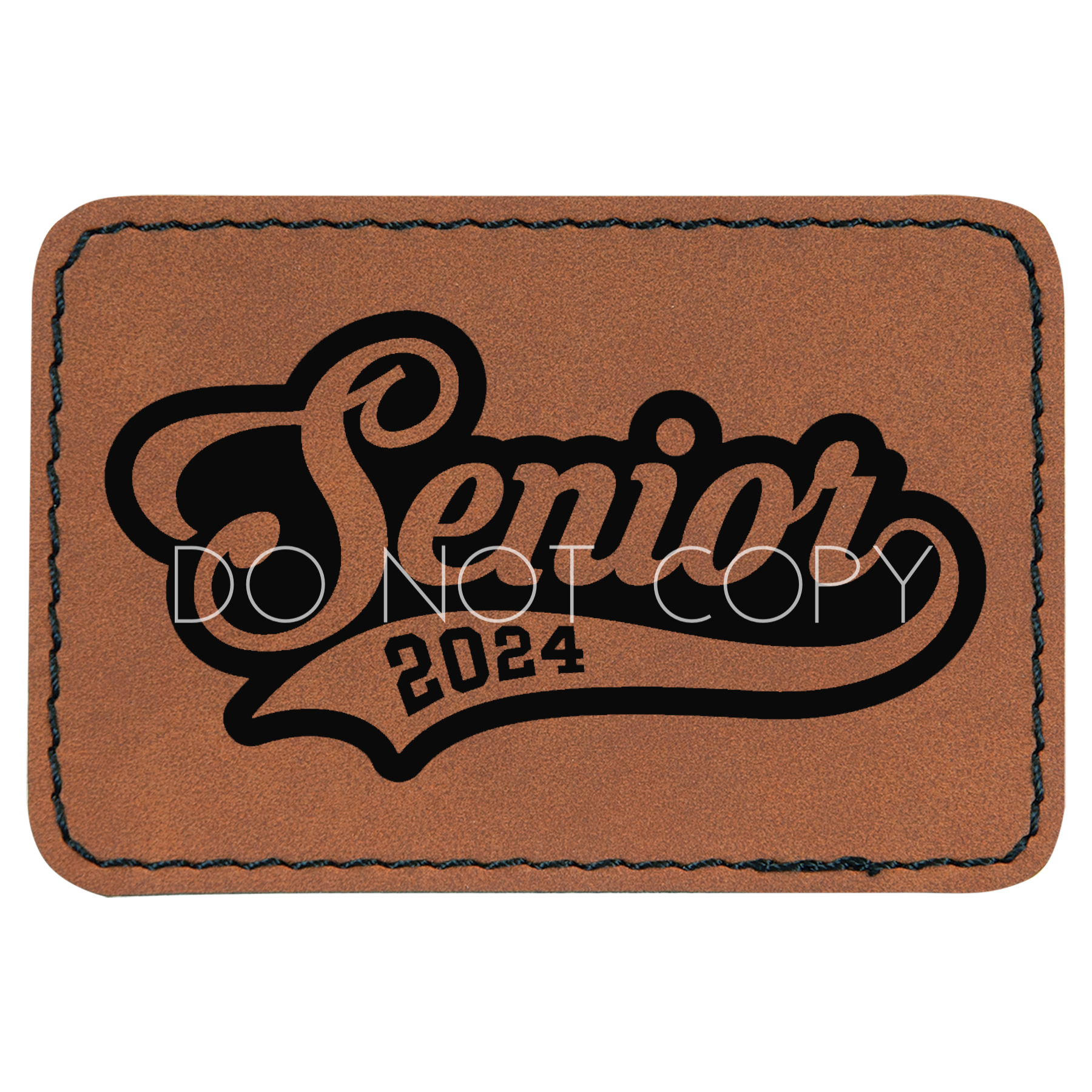 Senior 2024 Retro Patch
