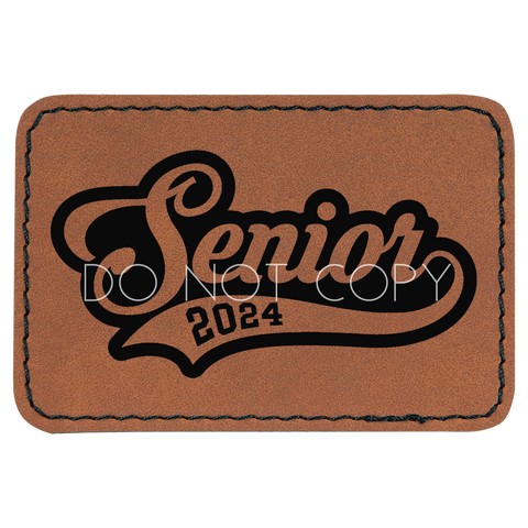 Senior 2024 Retro Patch