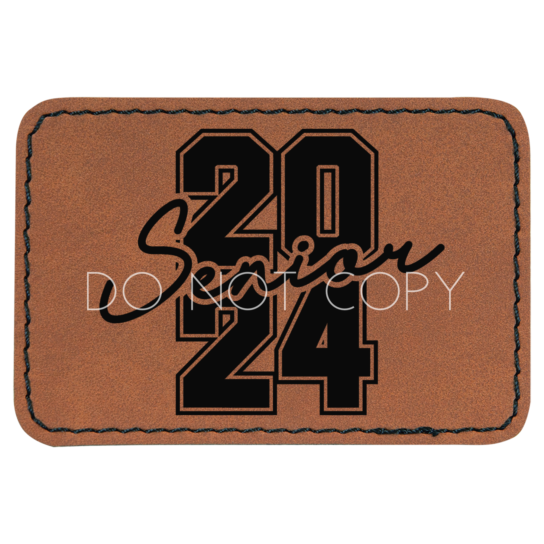 Senior 2024 Stacked Patch