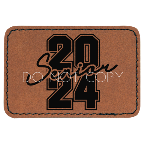 Senior 2024 Stacked Patch