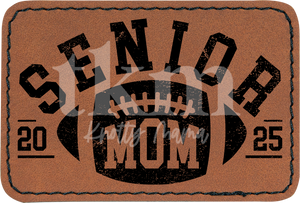 Senior 2025 Football Mom Patch