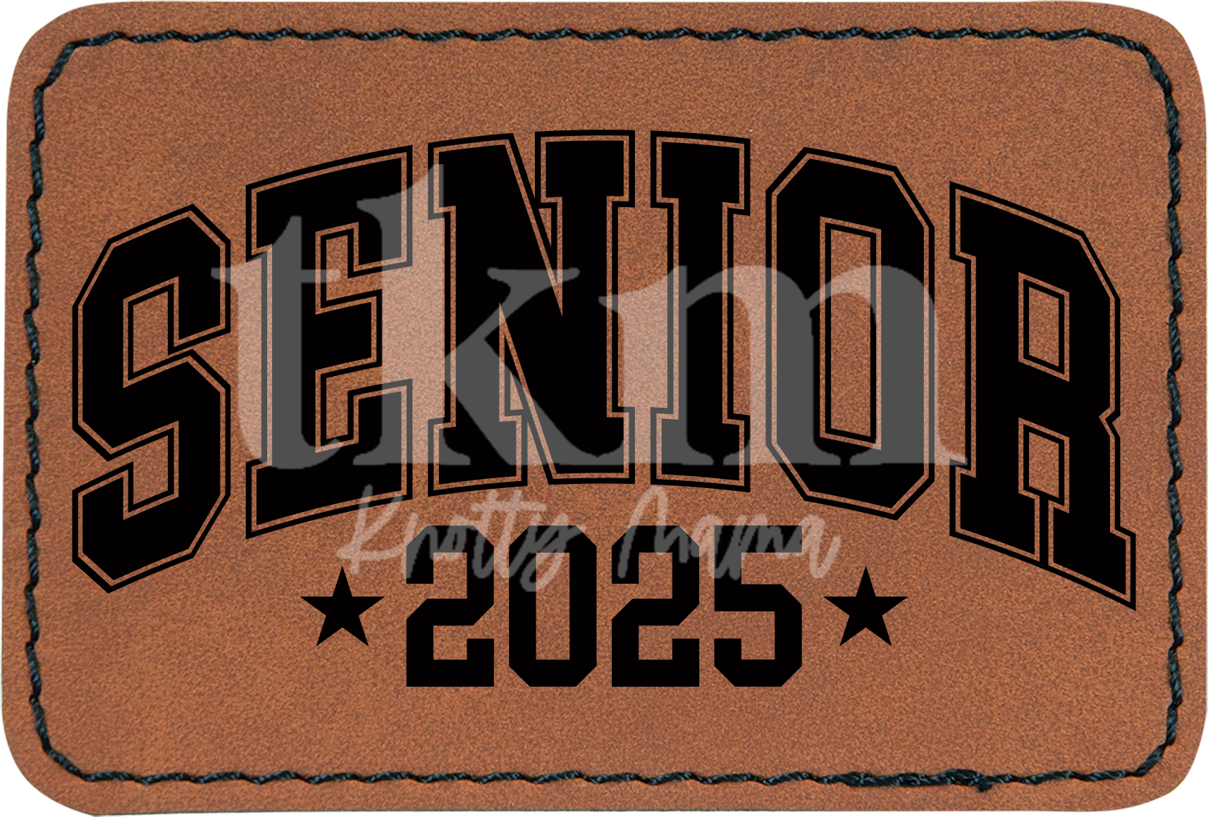 Senior 2025 Stars Patch