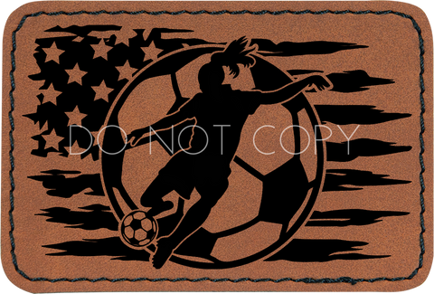 Soccer Flag Patch