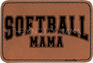 Softball Mama Patch