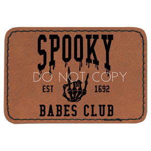 Spooky Babes Club Patch
